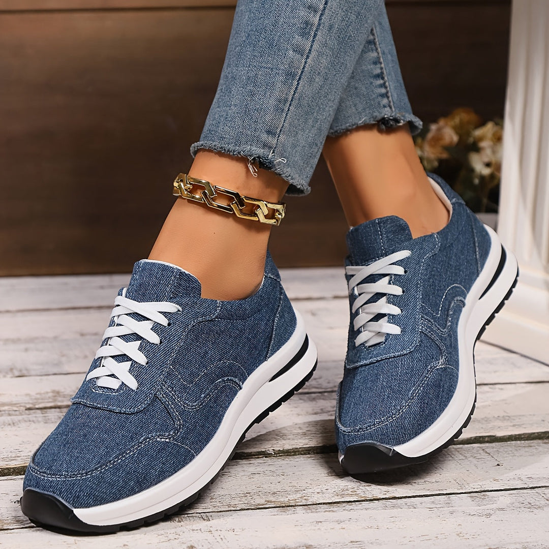 Lizzy Orthopedic Denim Sneakers