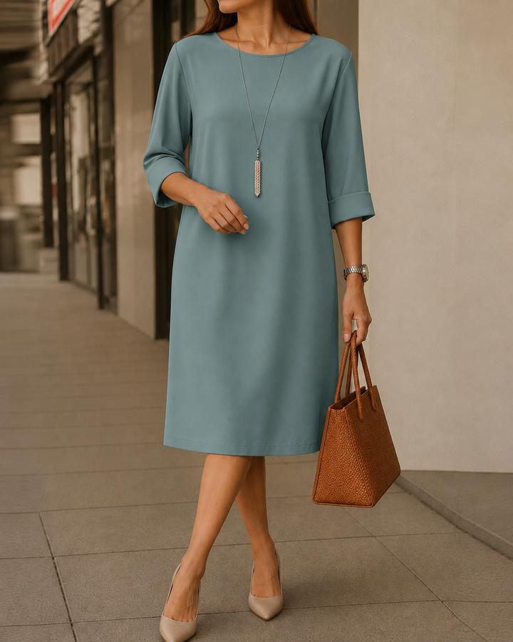 Luna Elegant Everyday Midi Dress