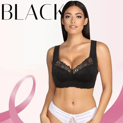 ELIA™ SOFT SEAMLESS LACE CUT-OUT BRA