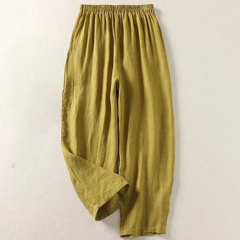 Karina Pack of 5 Lightweight Linen Pants