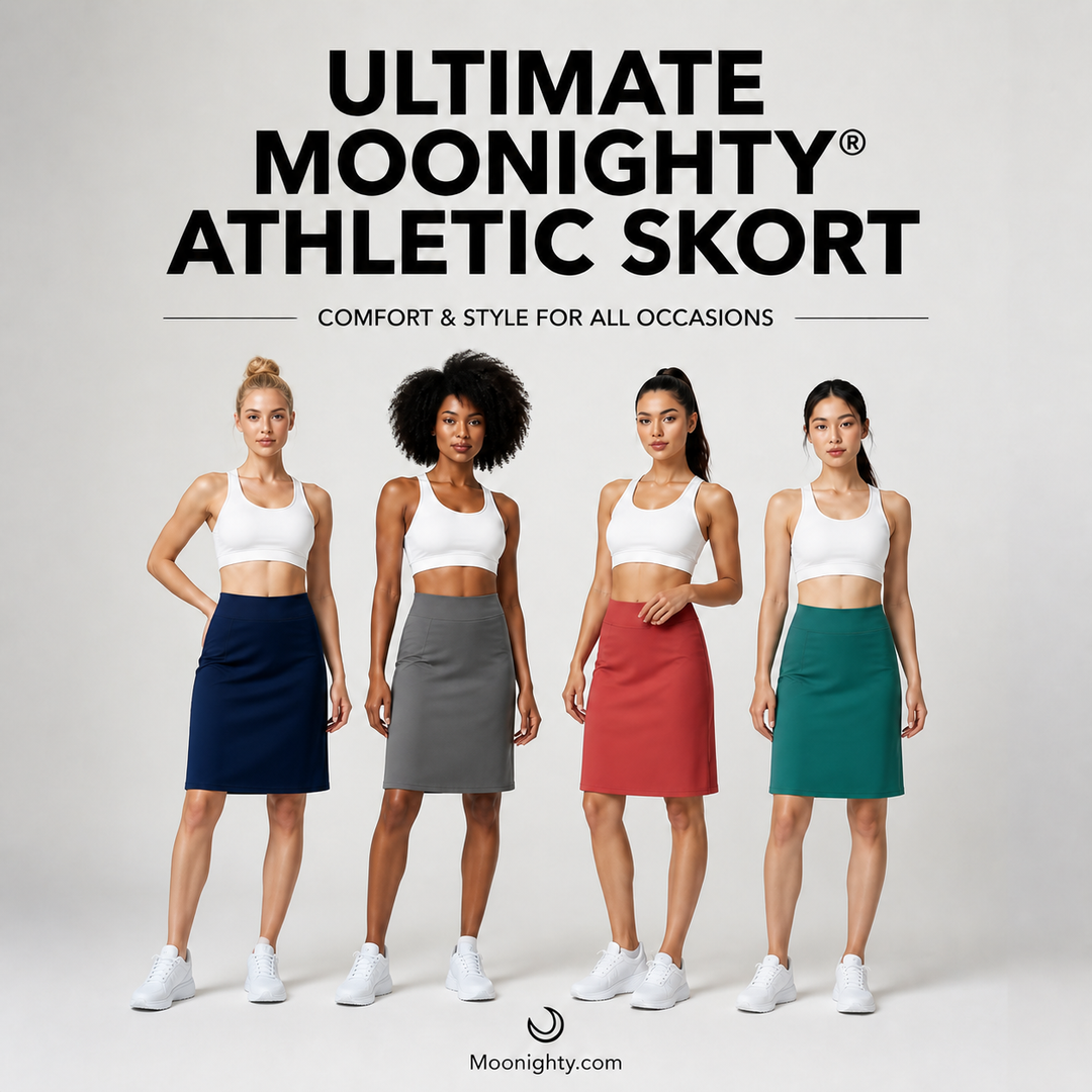 Indra Active Skort with Built-In Shorts