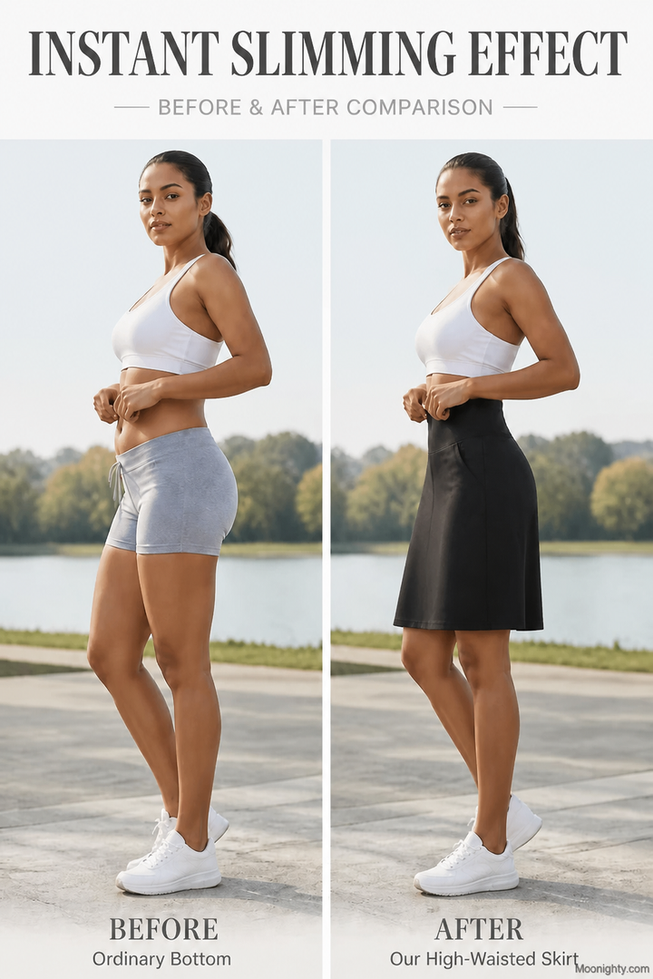 Indra Active Skort with Built-In Shorts
