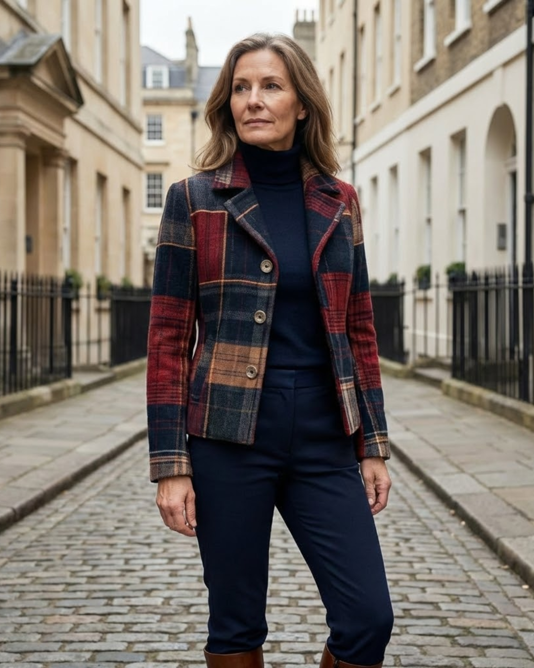 Ruby Timeless Plaid Jacket