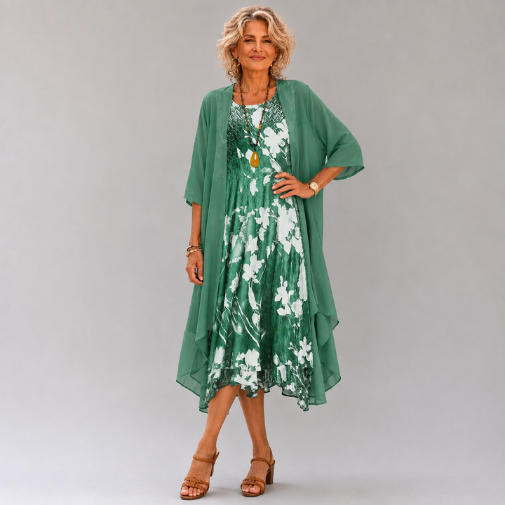 Mariana Floral Cardigan Dress