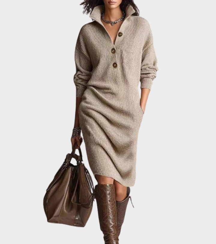 Madalyn Cozy Elegant Knit Dress