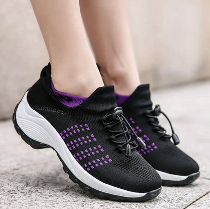 AMELIA™ STRETCHABLE CUSHION COMFY ORTHOPEDIC SNEAKERS