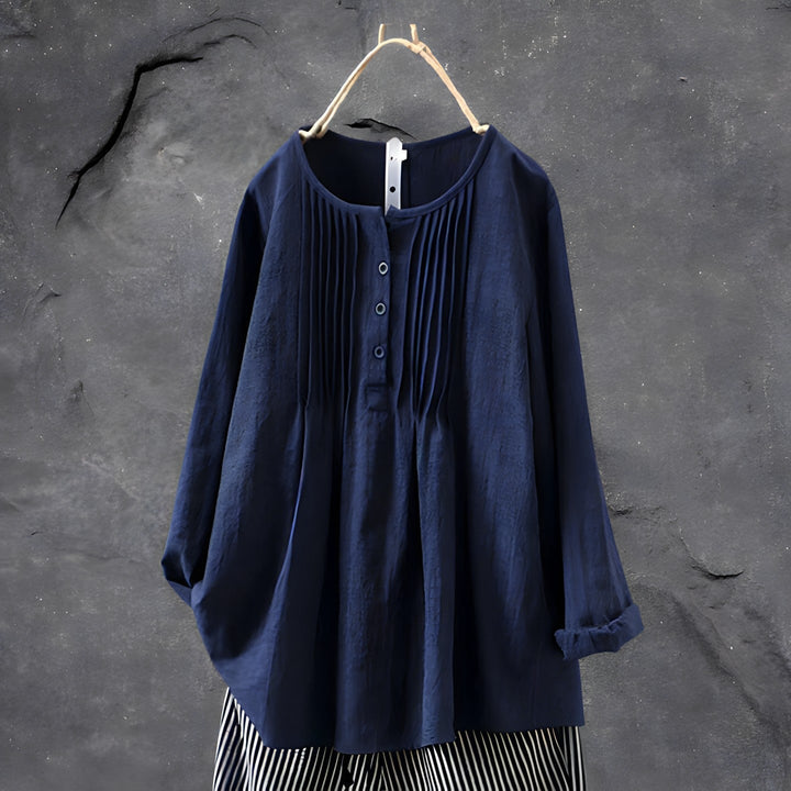 Cora Tummy Covering Tunic Blouse