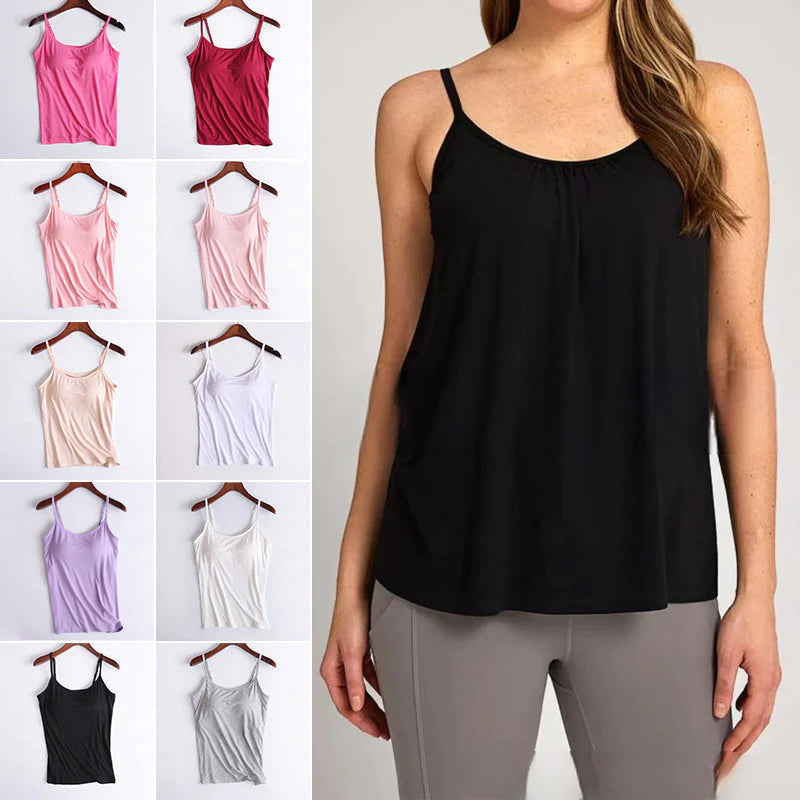 Daisy Built-In Bra Comfort Tank Top