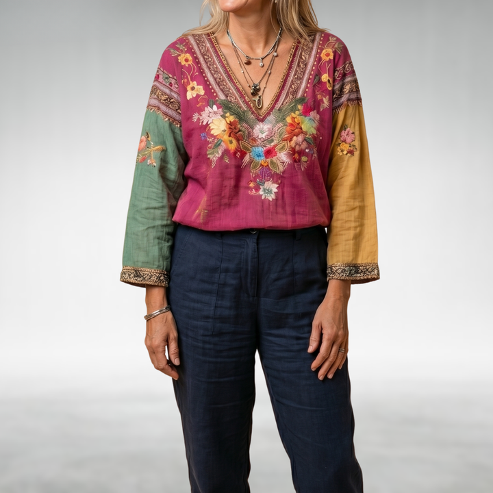 Clara Boho Comfort Top