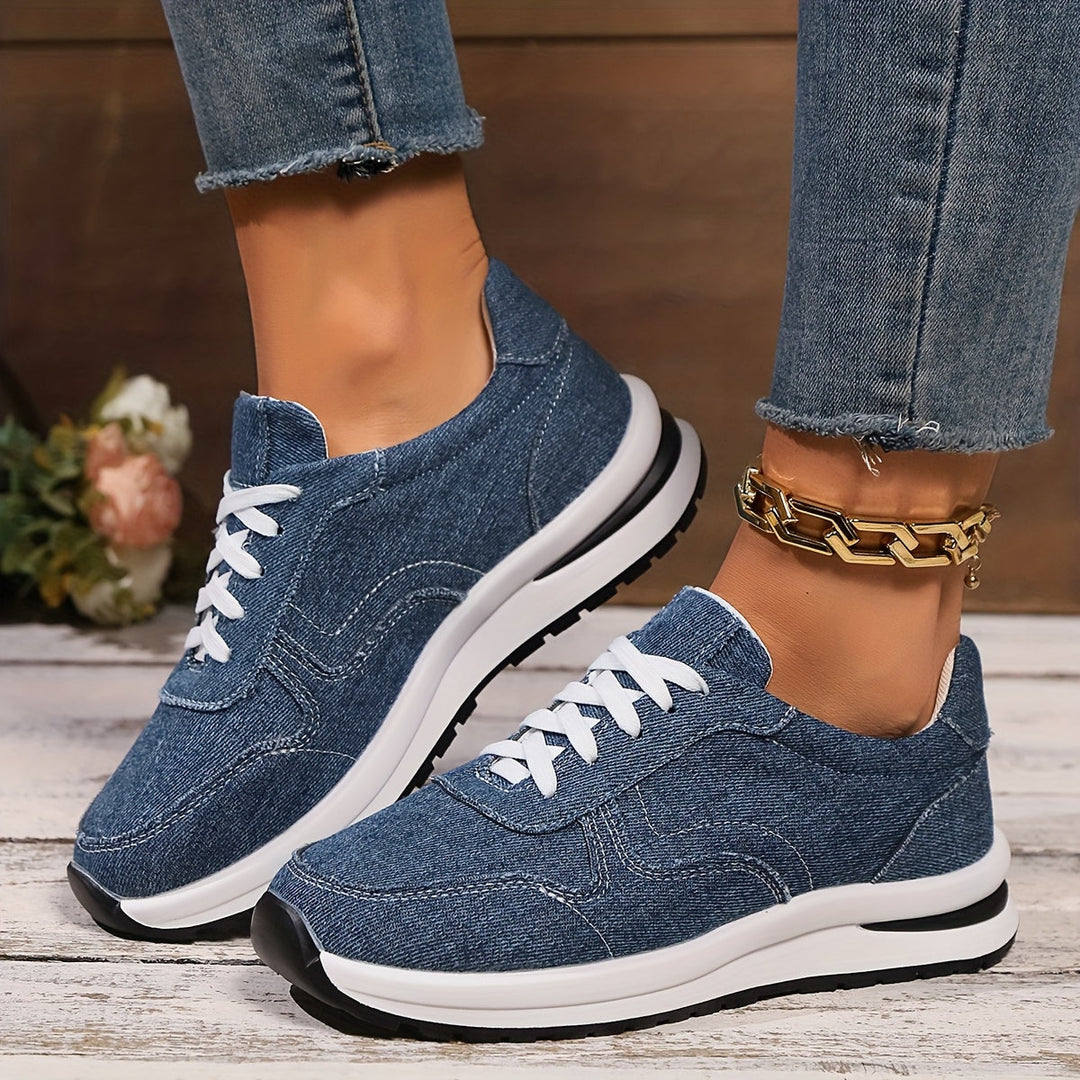 Lizzy Orthopedic Denim Sneakers