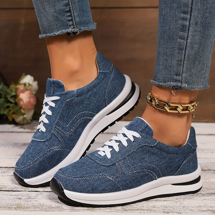 Lizzy Orthopedic Denim Sneakers