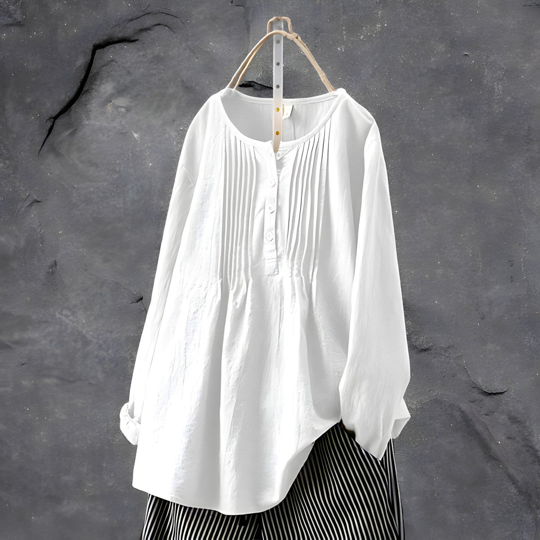 Cora Tummy Covering Tunic Blouse