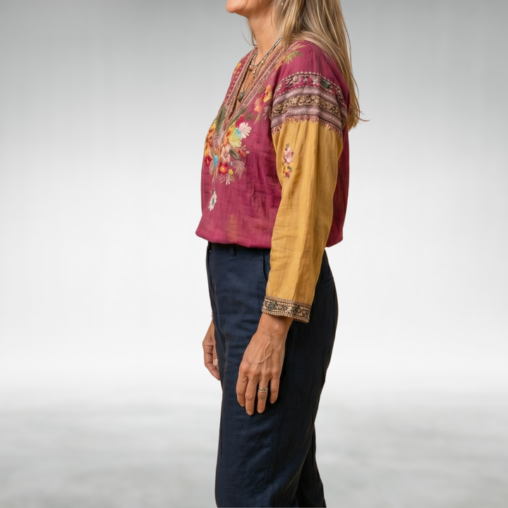 Clara Boho Comfort Top