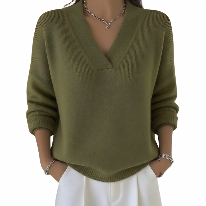 Maggie Effortless V-Neck Jumper