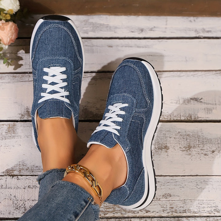 Lizzy Orthopedic Denim Sneakers