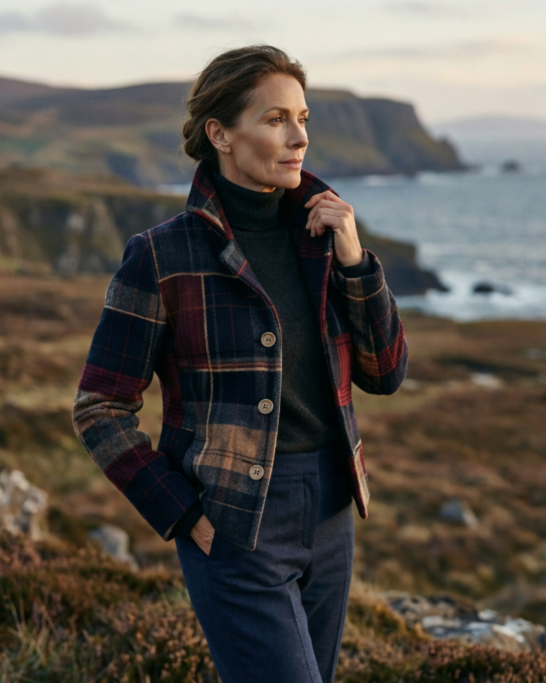 Ruby Timeless Plaid Jacket