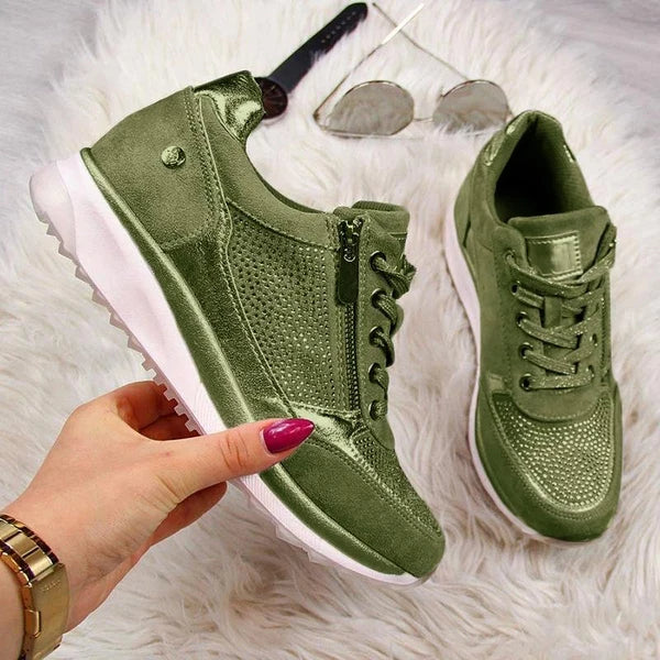 Gabri Zip-Up Orthopedic Sneakers