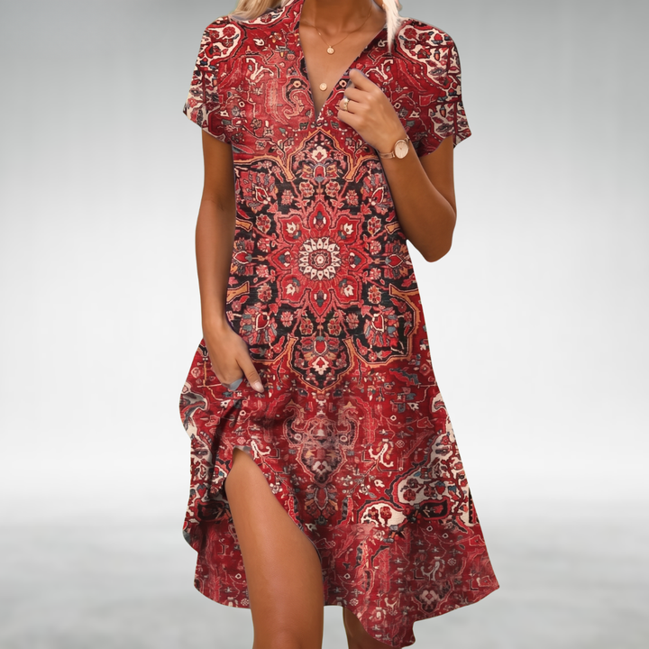 Anaya Lightweight Comfort Midi Dress