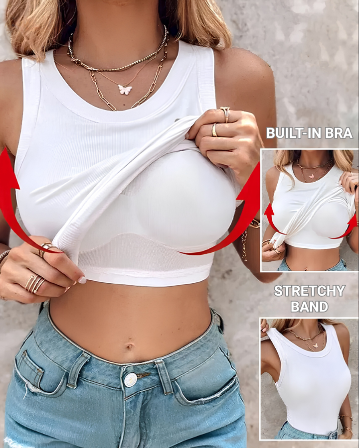 Genesis Built-In Bra Tank Top