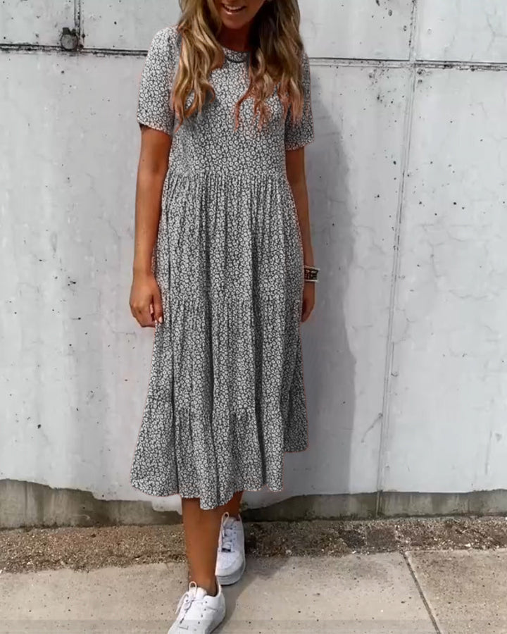 Sofie Casual Floral Print Dress