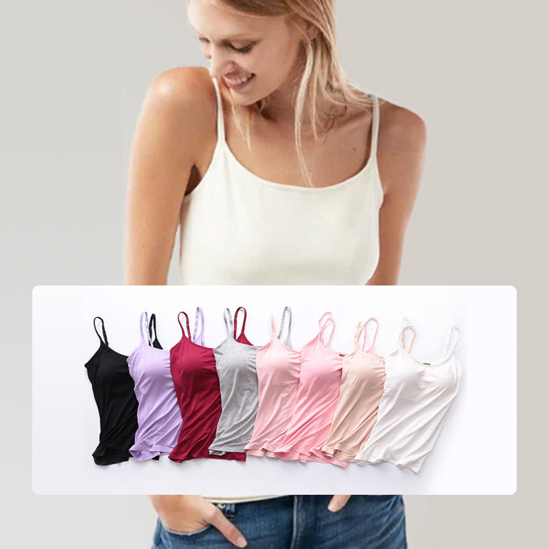 Daisy Built-In Bra Comfort Tank Top