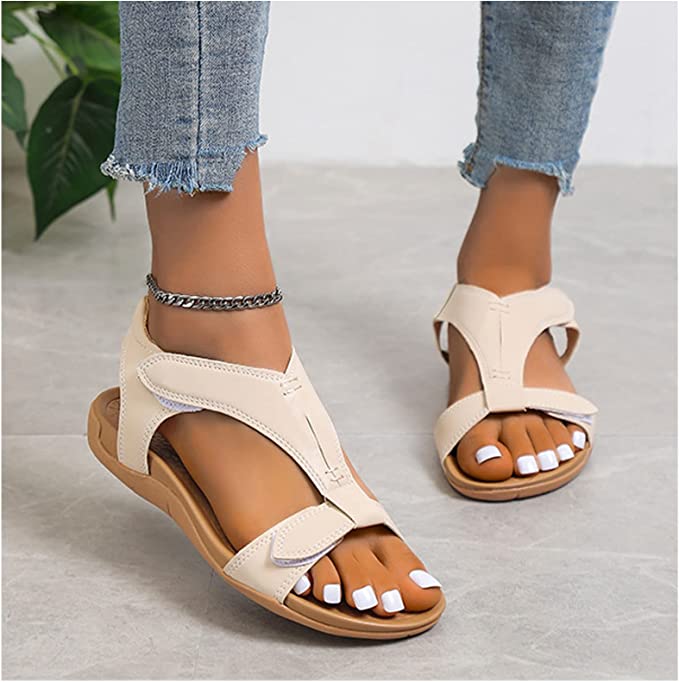 PAULINE™ ORTHOPEDIC PLATFORM WEDGE STRAP SANDALS