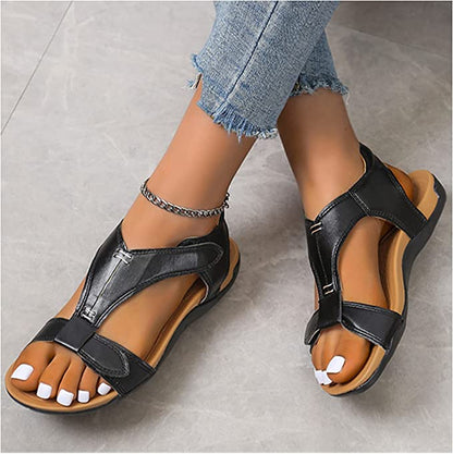 PAULINE™ ORTHOPEDIC PLATFORM WEDGE STRAP SANDALS