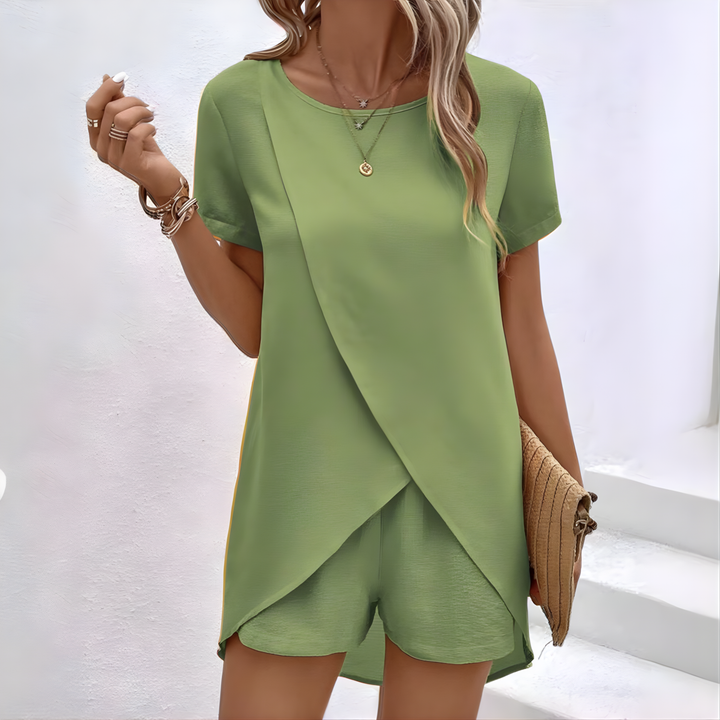 Rebecca Elegant Summer Co-ord Lounge Set