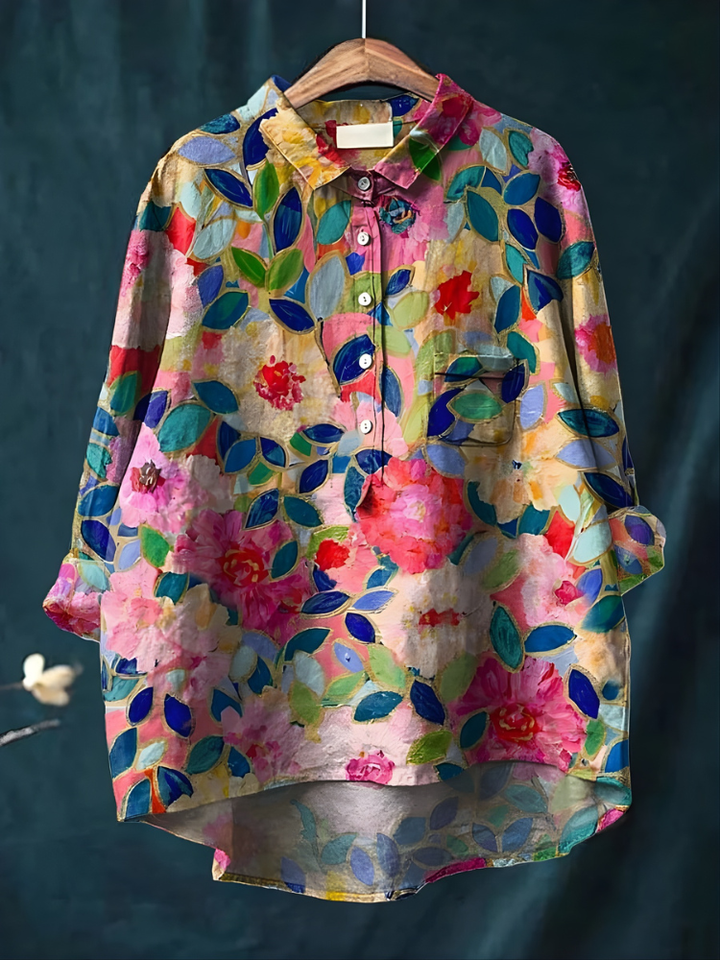 Tresha - Playful Print Blouse