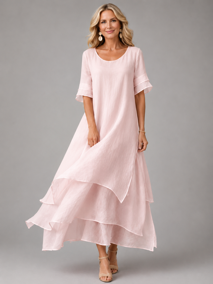 Olive Flowing Grace Maxi Dress