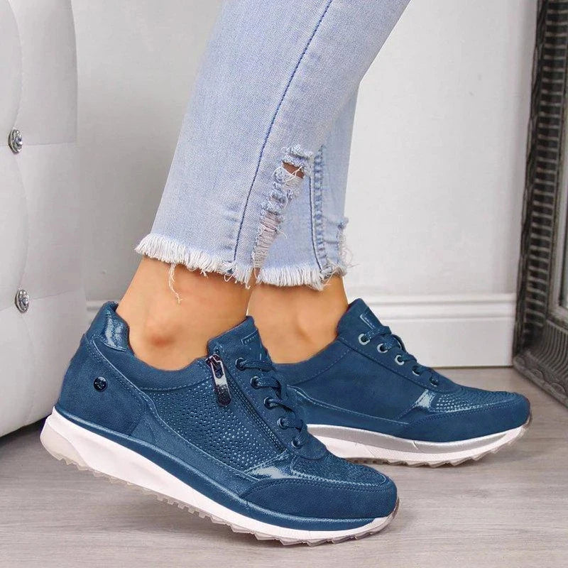 Gabri Zip-Up Orthopedic Sneakers