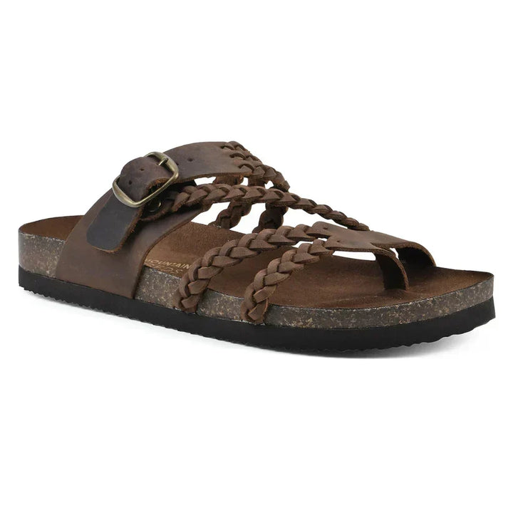 Leah Braided Cork Comfort Sandals