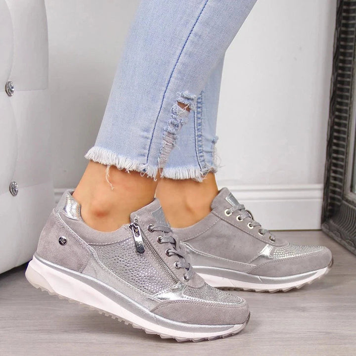Gabri Zip-Up Orthopedic Sneakers