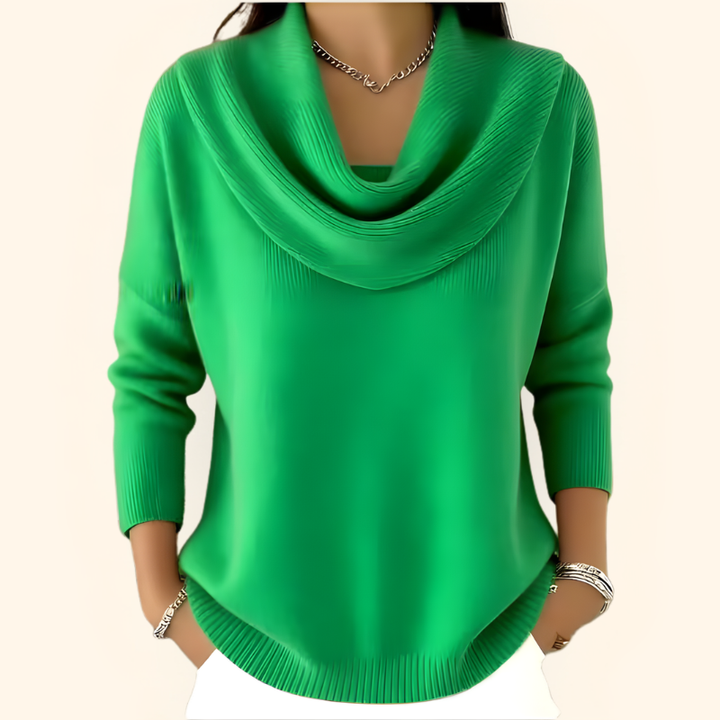 Gwen Elegant Collared Sweater