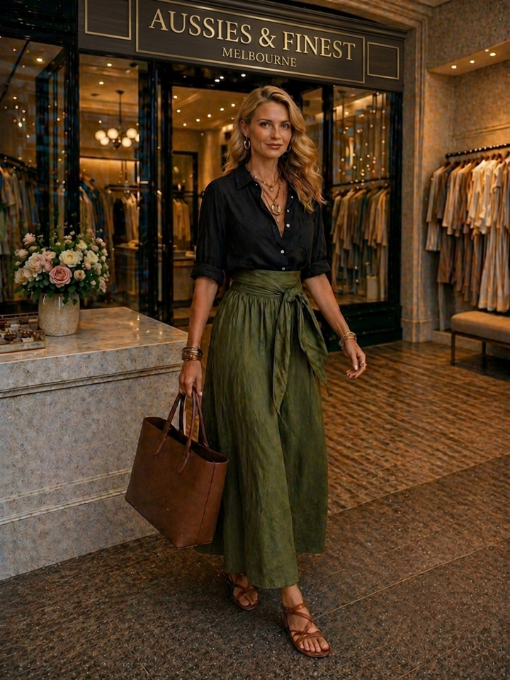 Calista Boho Chic Skirt Set