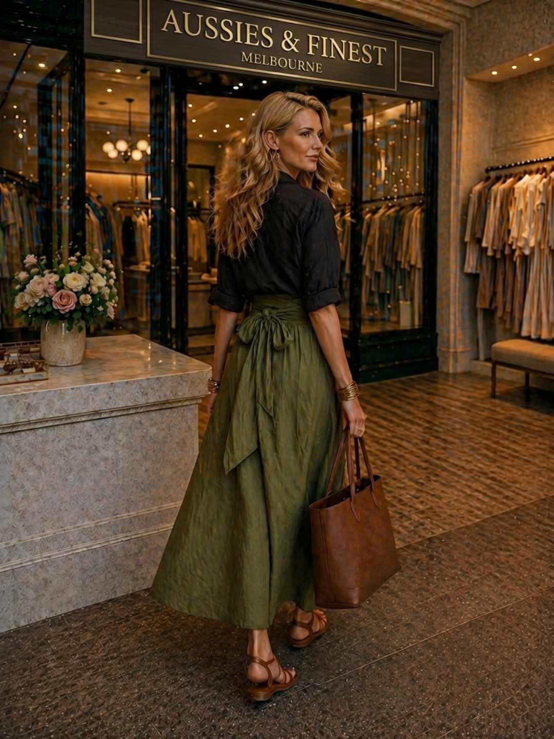 Calista Boho Chic Skirt Set