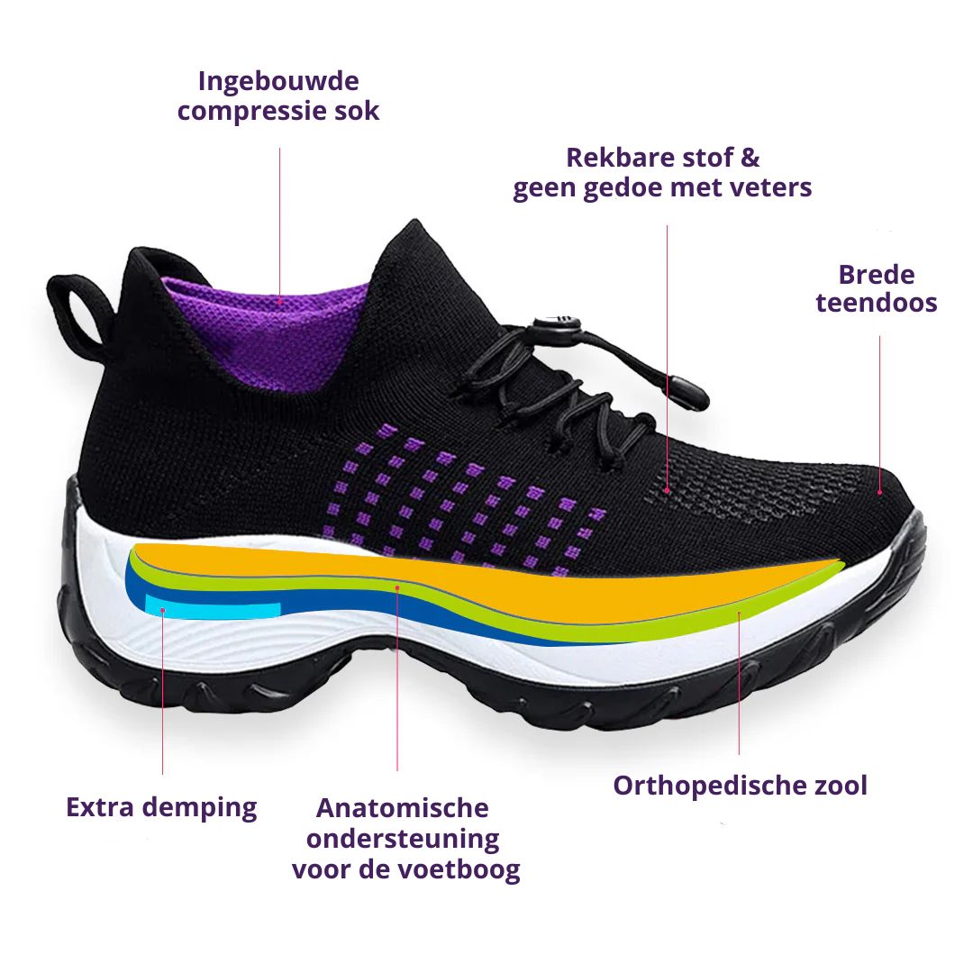 LilacLuxe Pain-Relieving Sneakers