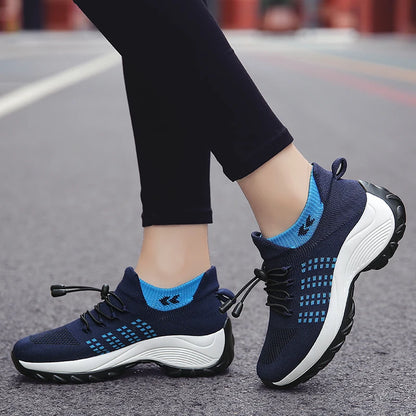 AMELIA™ STRETCHABLE CUSHION COMFY ORTHOPEDIC SNEAKERS