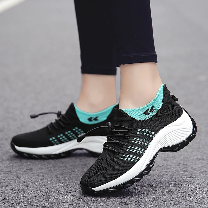 AMELIA™ STRETCHABLE CUSHION COMFY ORTHOPEDIC SNEAKERS