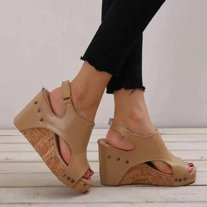 WOMEN'S RETRO HIGH-HEEL ORTHOPEDIC SANDALS