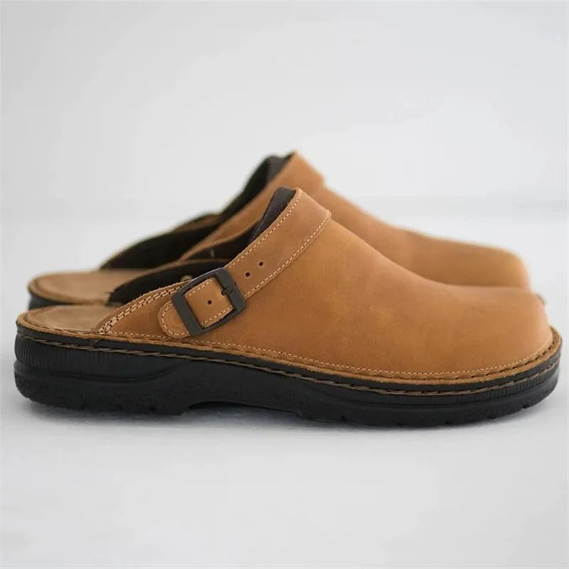 STARC™ WEDGE ORTHOPEDIC LEATHER SUEDE SLIPPERS