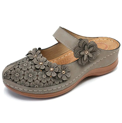 ANGEL™ WOMEN'S FLOWER FOOTBED ORTHOPEDIC SANDALS