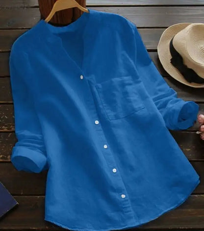 ALIRA™ CASUAL LINEN-COTTON LOOSE SUMMER SHIRT