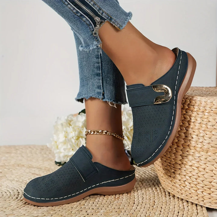 Caprielle | Chic Supportive Wedge Sandals
