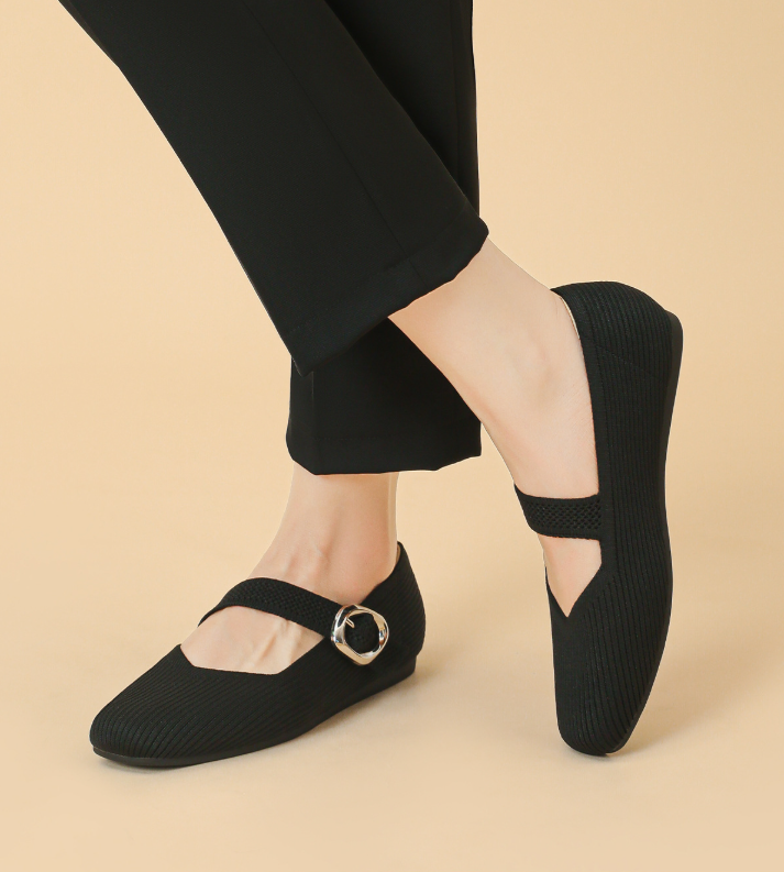 Eliza WideStep Comfort Flats