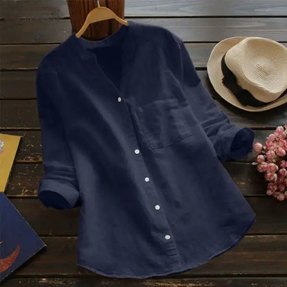 ALIRA™ CASUAL LINEN-COTTON LOOSE SUMMER SHIRT