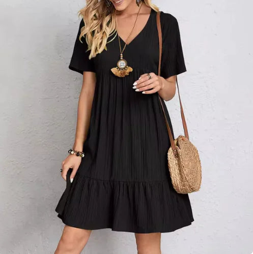 GEELONG™ CASUAL SUMMER V-NECK MIDI DRESS