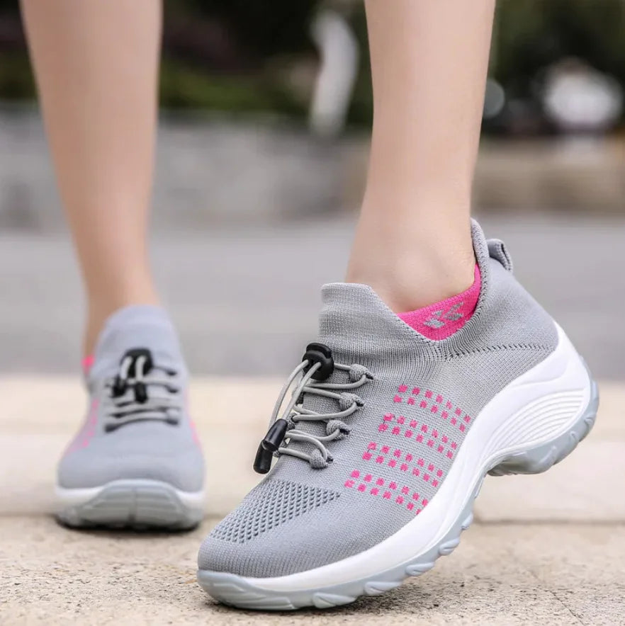 AMELIA™ STRETCHABLE CUSHION COMFY ORTHOPEDIC SNEAKERS