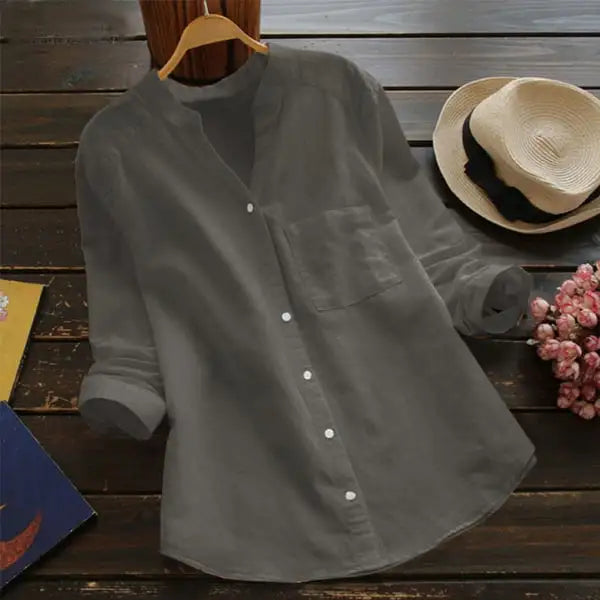 ALIRA™ CASUAL LINEN-COTTON LOOSE SUMMER SHIRT