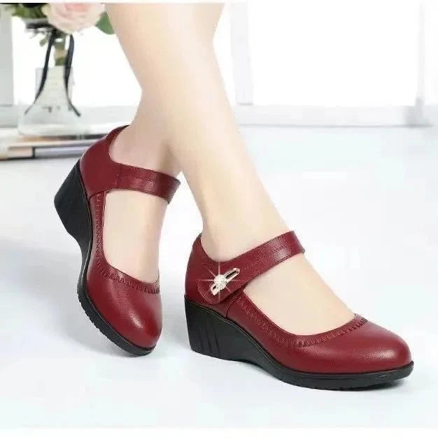 Mirella Elegant Mid-Heel Comfort Shoes
